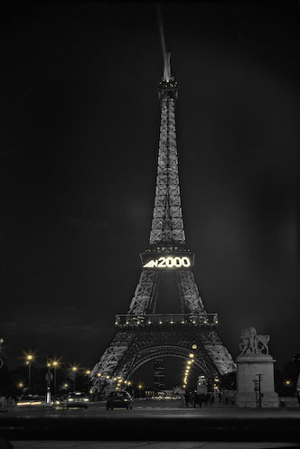 Large Picture Eiffel Tower on Eiffel Tower 2000